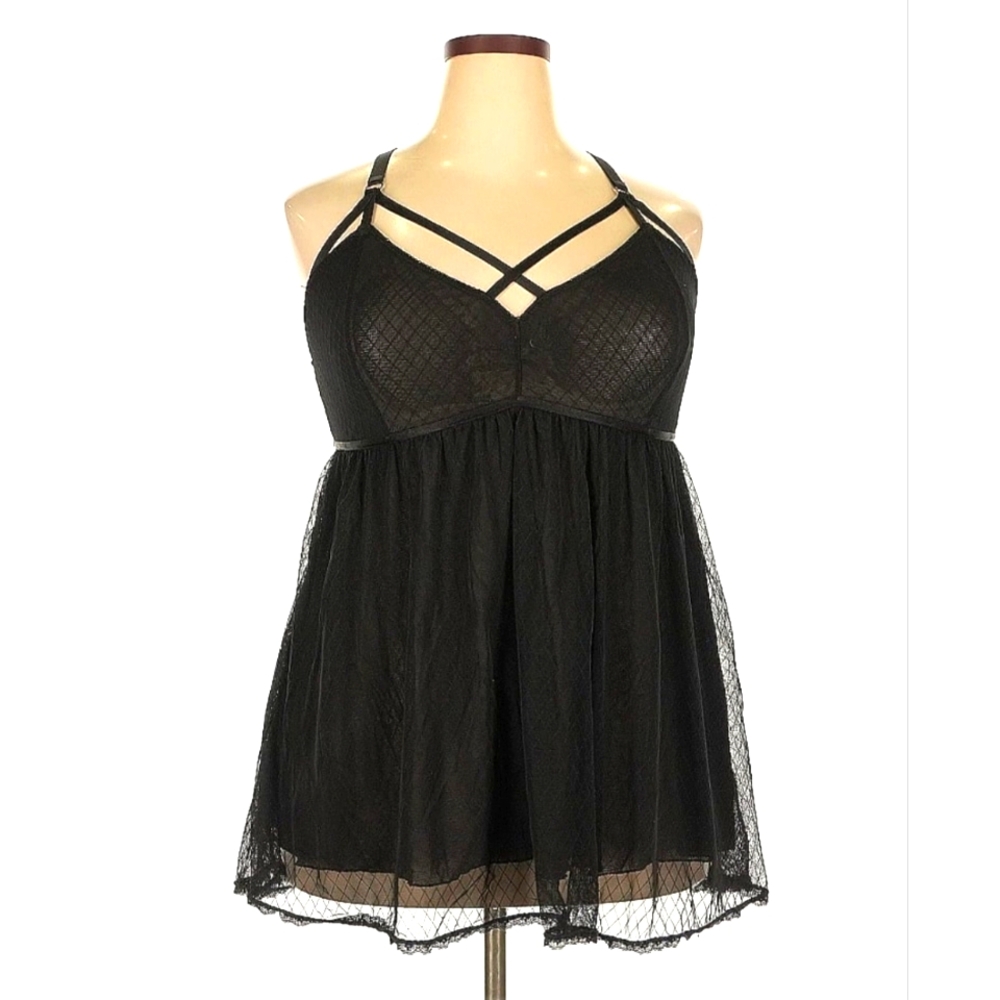 Torrid Strappy Cage Babydoll Lingerie